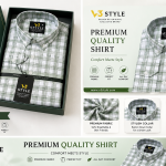3V Style Men’s Check Shirt